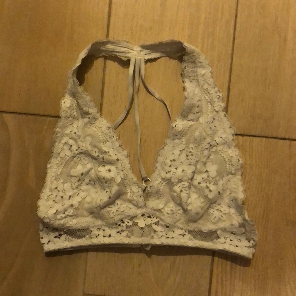 White bralete